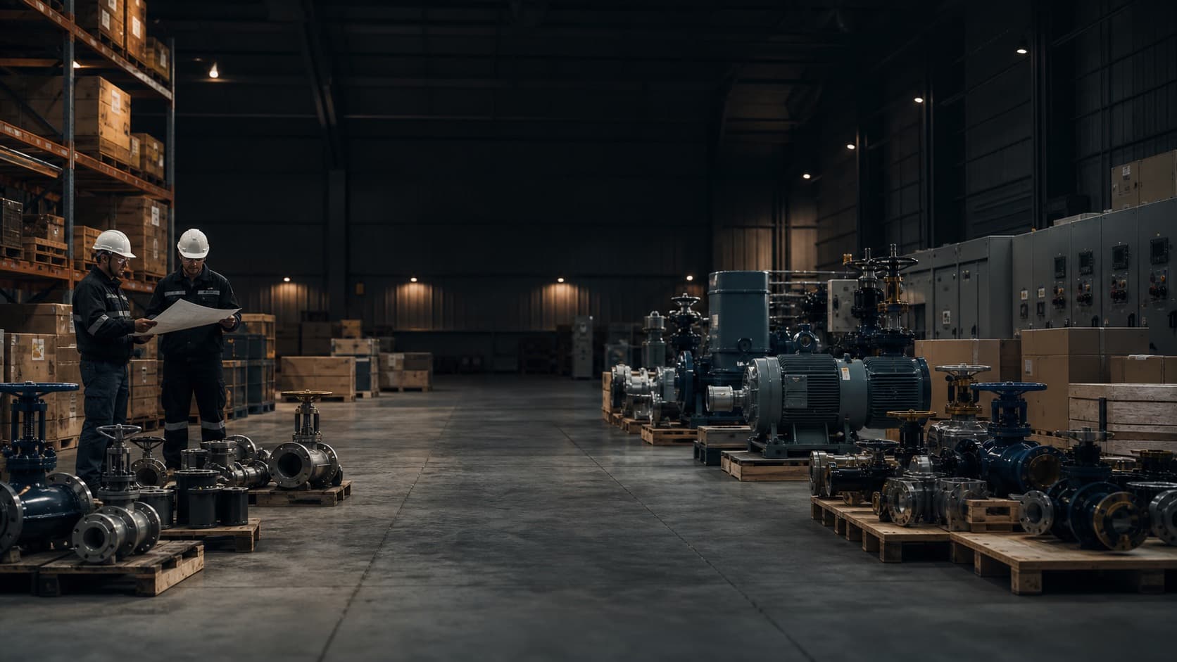 Industrial equipment and machinery available for project supply